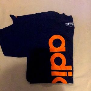 Small blue sports tee